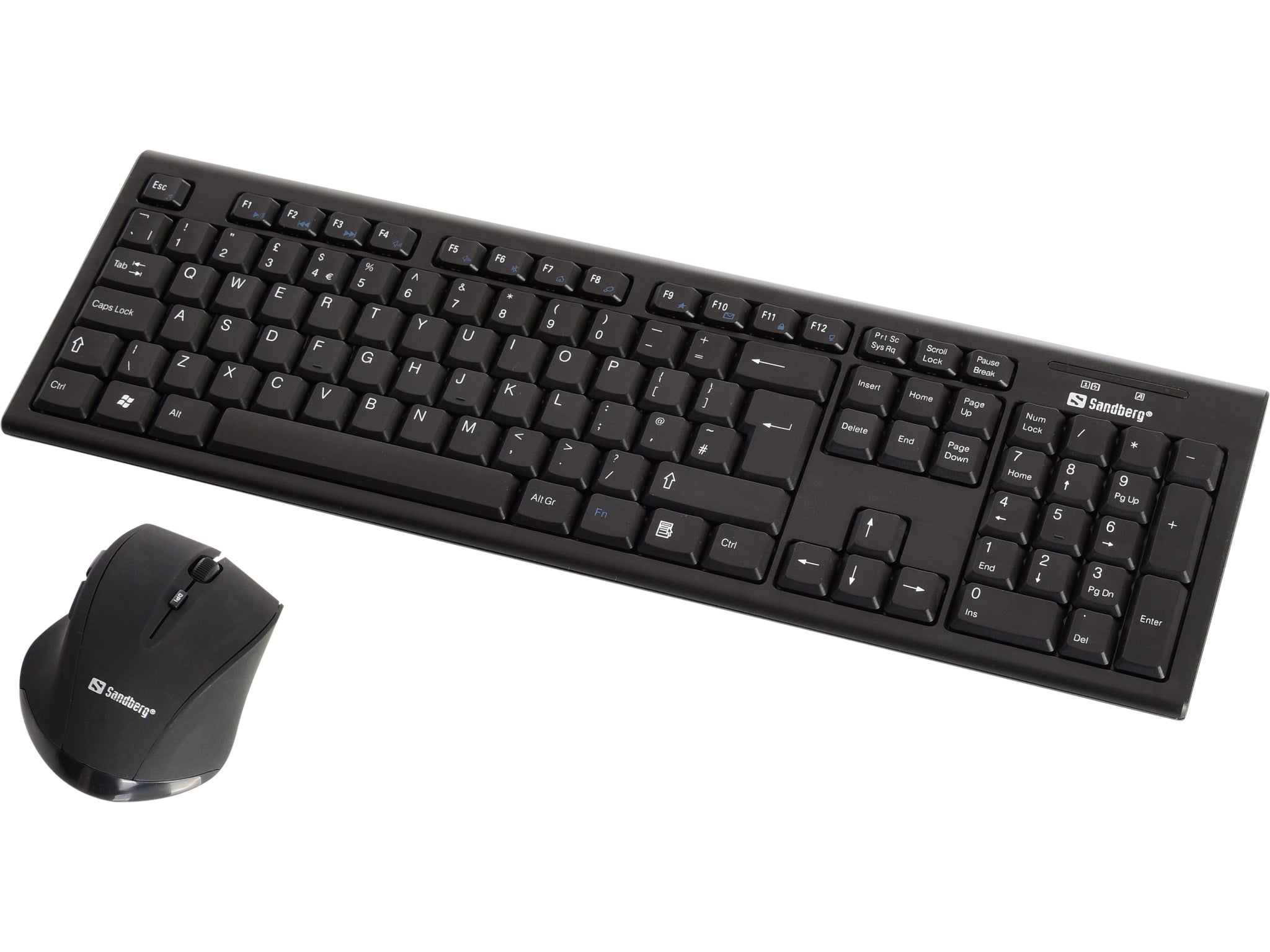 Sandberg Wireless Office DesktopSet – Tastatur- und Maus-Set – kabellos