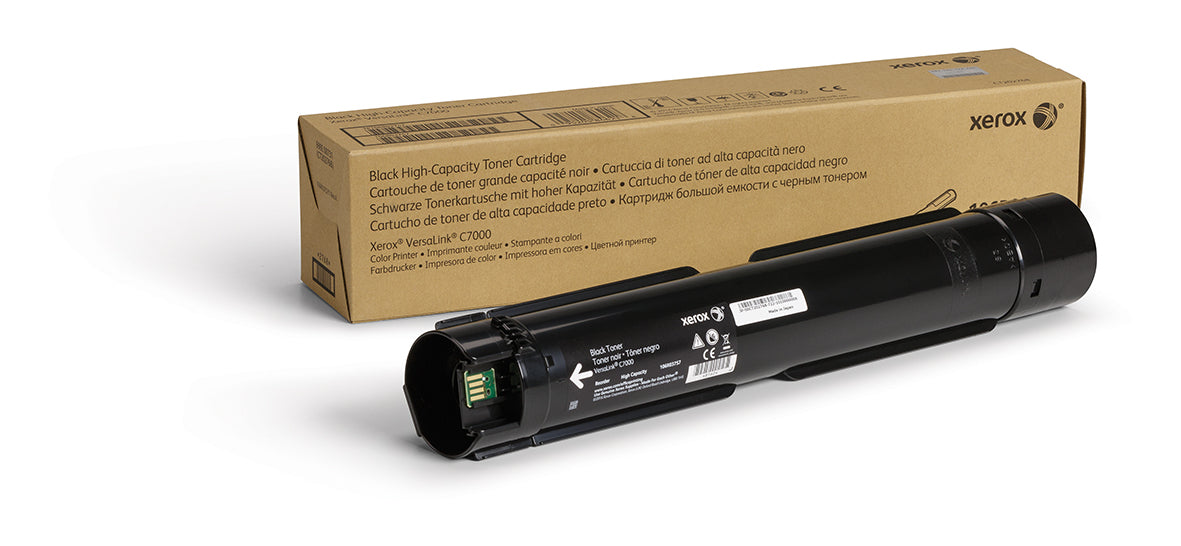 Xerox Toner 106R03757 – Schwarz, 10700 Seiten – für Xerox VersaLink C7000