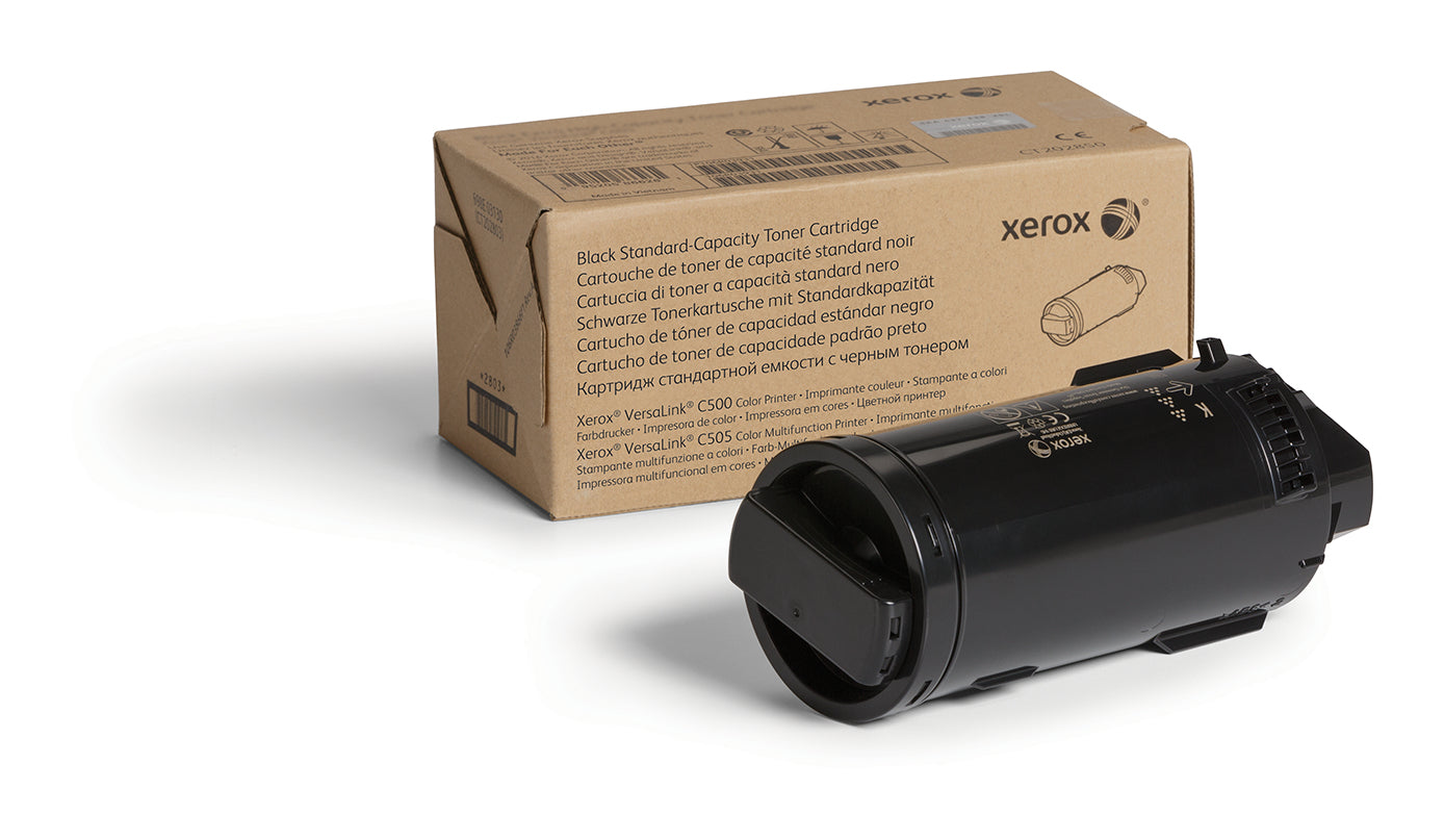 Xerox Toner – schwarz, 5000 Seiten – für Color-Laserdrucker/Multifunktionsgeräte