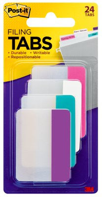 Post-it Indexstreifen Strong – 50,8×38 mm – sortiert, 4×6 Stück