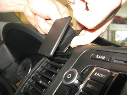Brodit ProClip – Auto-Halterung – für Volkswagen T5 Transporter/Pickup, Caravelle (2010–2015) – Schwarz