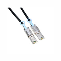 Dell 470-11676 SAS-Kabel – SAS–SAS, 2 m, Schwarz, für Dell PowerVault MD1200, MD3200i