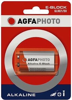 AgfaPhoto 6LR61 Akku 9 V Alkaline