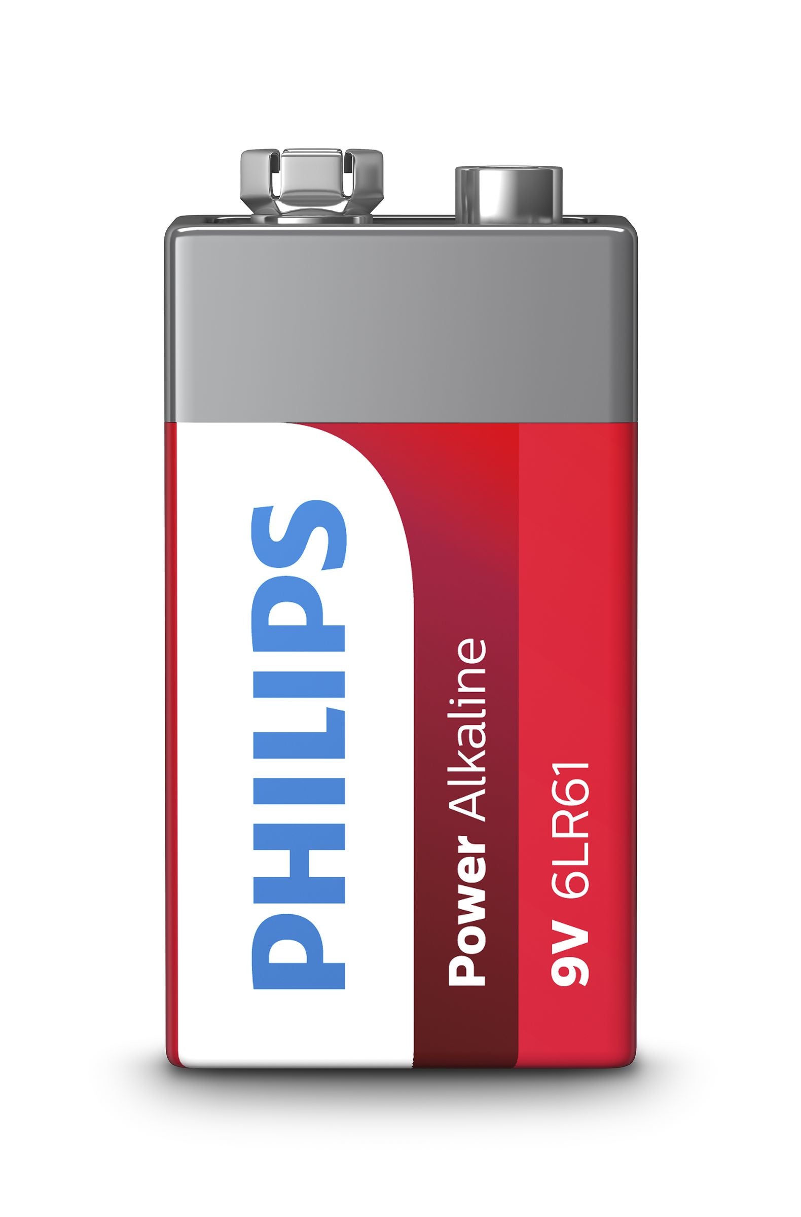Philips 9V Batterien, Alkaline, 9 V – 1 Stk.