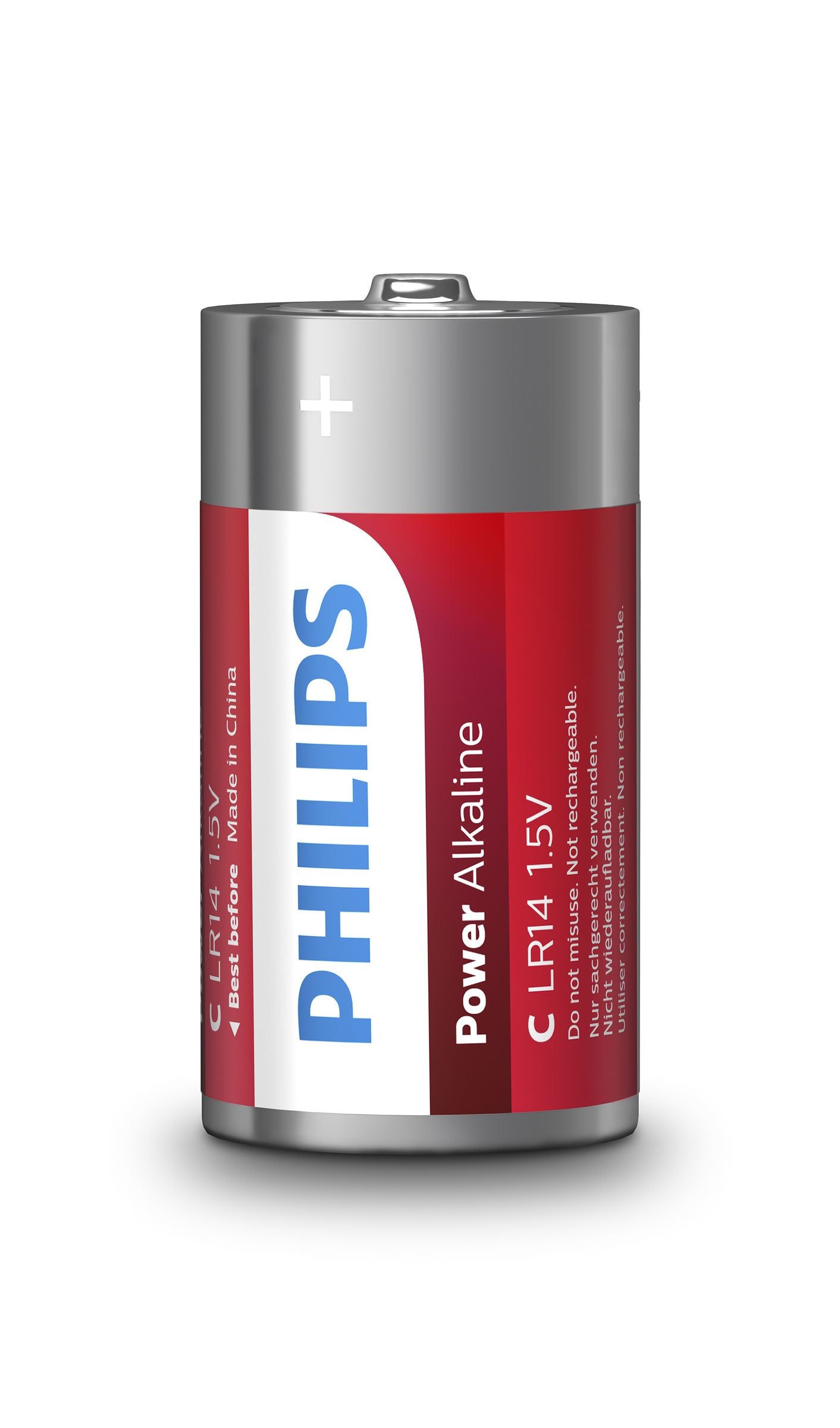 Philips C Batterien, Alkaline, 1.5 V – 2 Stk.