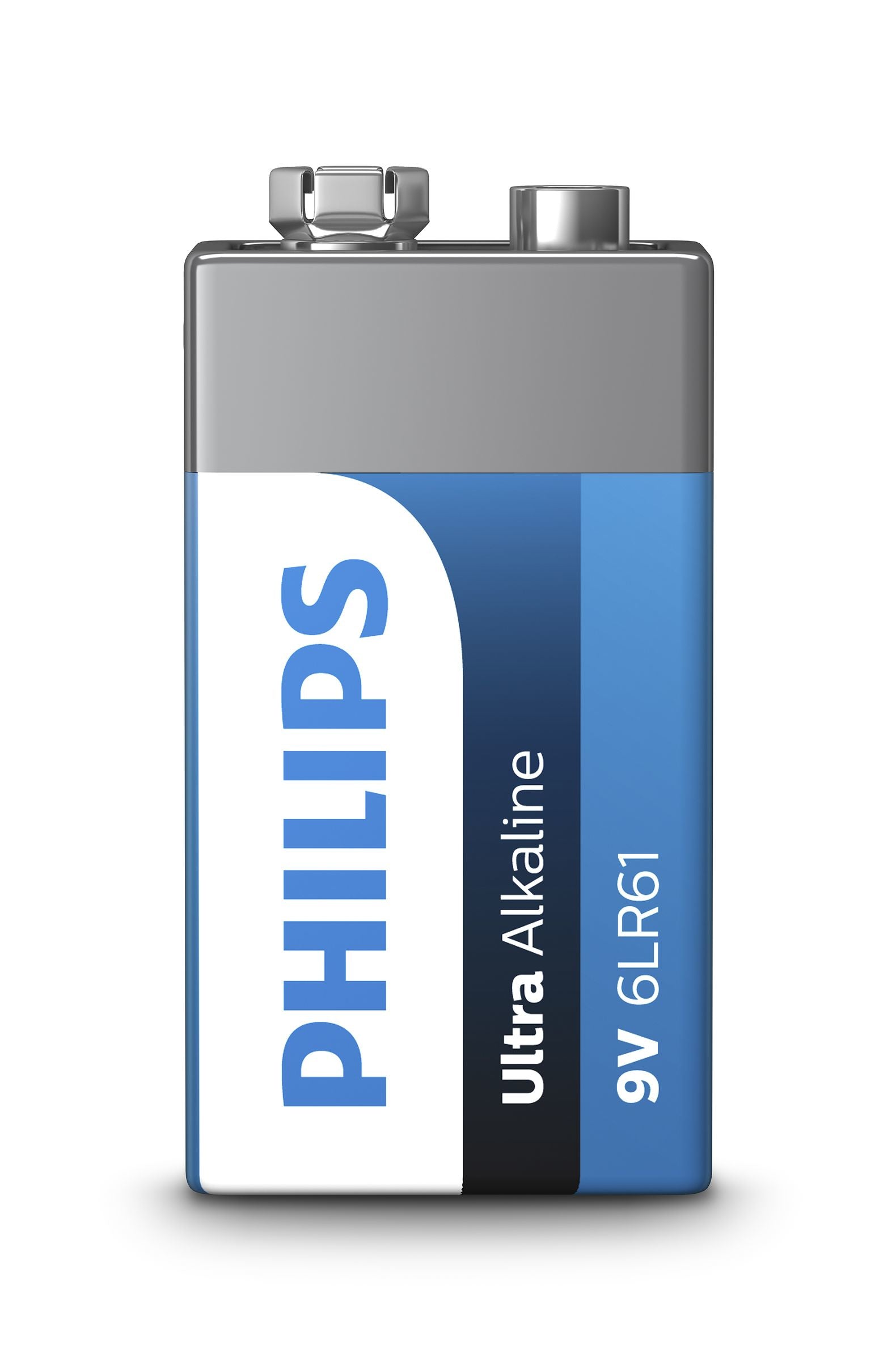 Philips 9V Batterie, Alkaline, 9 V – 1 Stk.