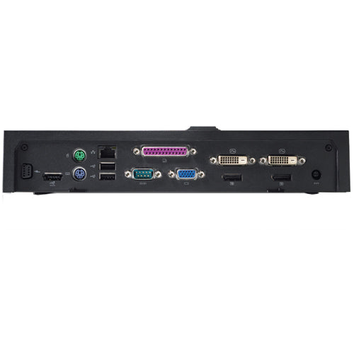 DELL Advanced Port Replikator Dockingstation – E-Port, 1× VGA, 5× USB-A, 130 W PD, für Latitude E4300/E5400
