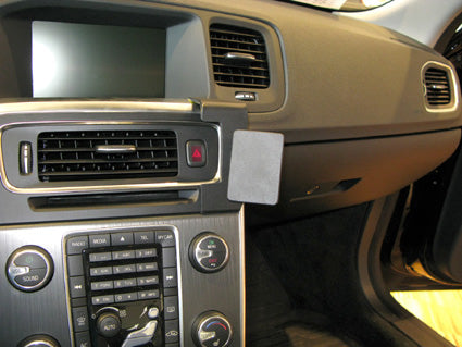 Brodit Auto-Halterung, gewinkelt – für Volvo S60 (2011–2015), Volvo V60 – Schwarz