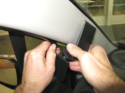 Brodit Auto-Halterung, ProClip – für Chevrolet Spark 2011–2012 – Schwarz, Kunststoff