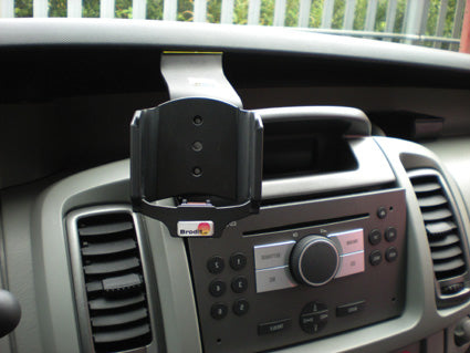 Brodit Montagehalterung für Nissan Primastar 02–10, Opel Vivaro 02–10, Renault Trafic 02–10, schwarz