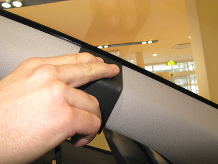 Brodit Auto-Halterung ProClip – für Volvo S60 2011–2012, Volvo V60 2011–2012 – Schwarz, Kunststoff