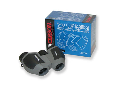 Carson MiniScout – Kompakt-Fernglas – 7× – Ø 18 mm – Schwarz