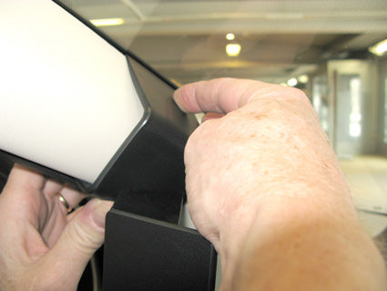 Brodit ProClip – Auto-Halterung – Armaturenbrett, links – für Ford Focus (2011–2015) – Schwarz