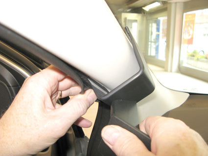 Brodit ProClip – Auto-Halterung – Armaturenbrett, links – für Ford Focus (2011–2015) – Schwarz