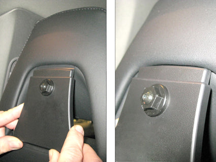Brodit Tablet-Arm (Kopfstütze) für Porsche Panamera 2010–2013 – Schwarz