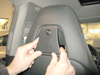Brodit Tablet-Arm (Kopfstütze) für Porsche Panamera 2010–2013 – Schwarz