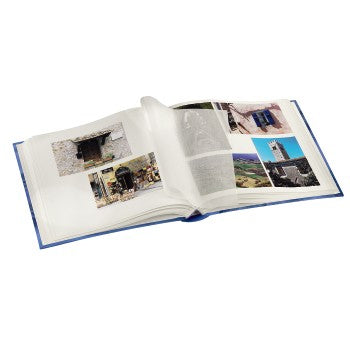 Hama Fotoalbum – für 300 × 300 mm, aqua, Pergaminzwischenblätter, Karton