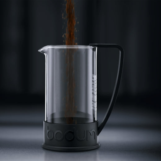 Bodum Brazil French Press / Kaffeebereiter – 0,4 l, 3 Tassen, Kunststoff