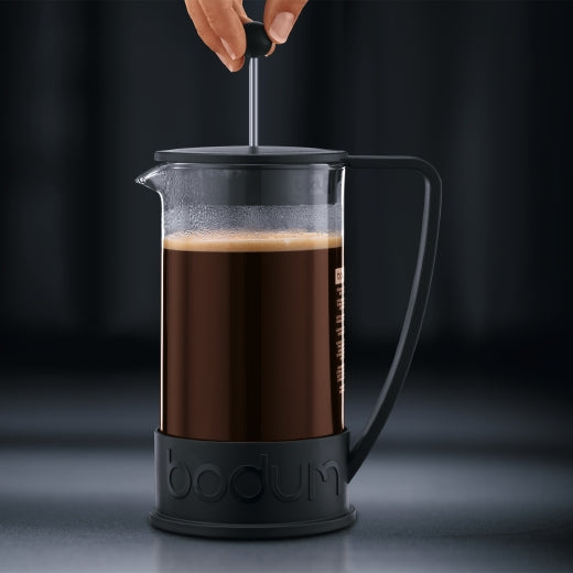 Bodum Brazil French Press / Kaffeebereiter – 0,4 l, 3 Tassen, Kunststoff
