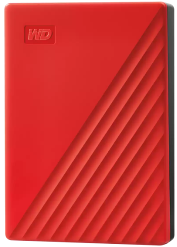 Western Digital My Passport – 6 TB, Rot