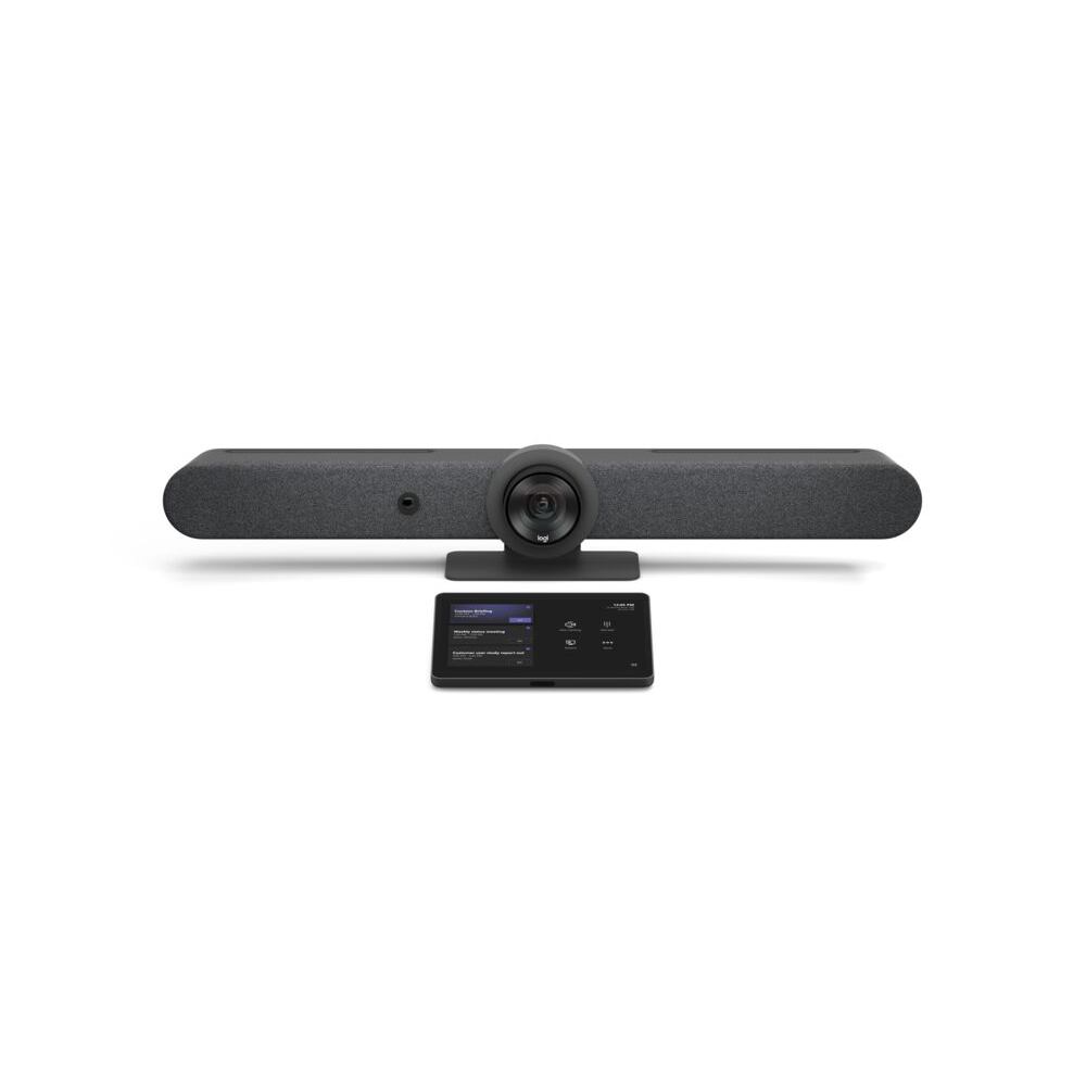 Logitech Rally Bar und Tap IP (EU) – Konferenzraum-System – Medium Room Bundle