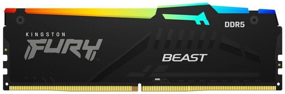 Kingston Technology Kingston FURY Beast – 32 GB DDR5 5600 MT/s CL36, 288-Pin DIMM, RGB, für PC
