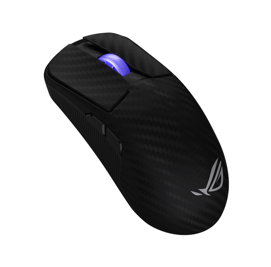 ASUS ROG Harpe Ace Extreme Gaming-Maus – kabellos, 42'000 dpi, 8'000 Hz, 4 Tasten, für Rechtshänder, schwarz