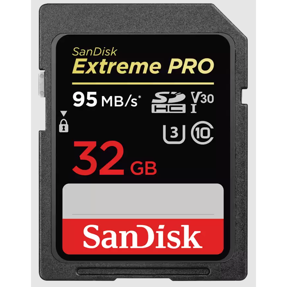 SanDisk EXTREME PRO Speichergerät – 32 GB, UHS-I, 100 MB/s Lesen, 90 MB/s Schreiben