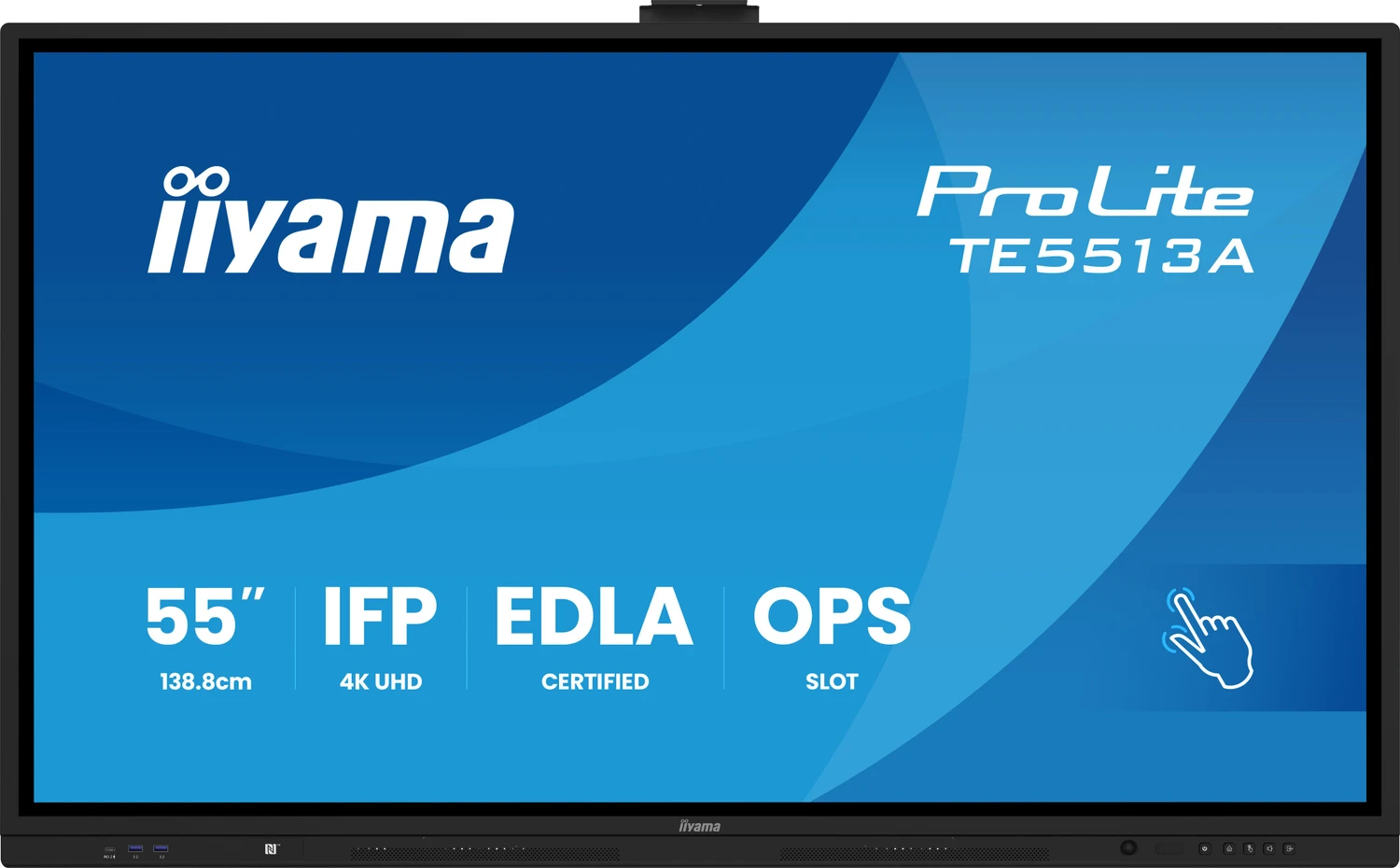 iiyama IR 40P – 55" Touch, 3840 × 2160 (4K)