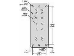 Ergotron VESA-Adapterplatte – Wand – VESA 90×213 mm – Aluminium