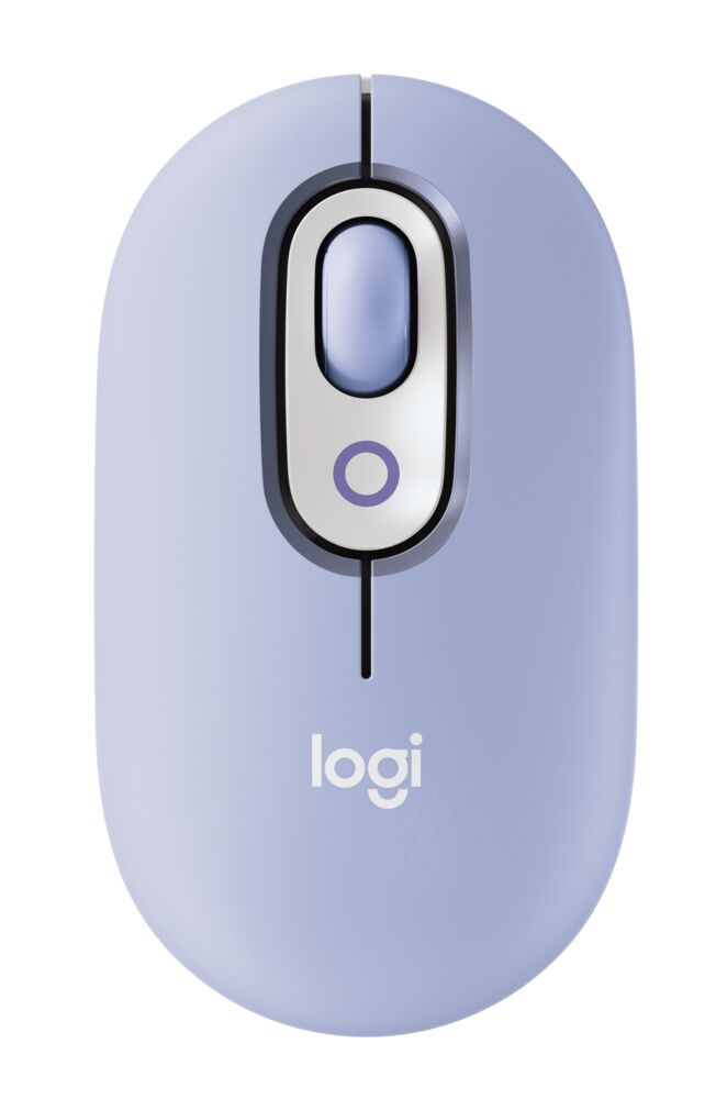 Logitech POP mit Emoji – Maus, lila