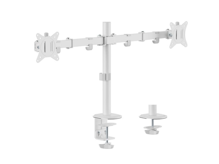 Equip 650167 – Monitorarm Tischhalterung – 2 Monitore – 17–32″ – VESA 75×75/100×100 mm – bis 9 kg/Monitor