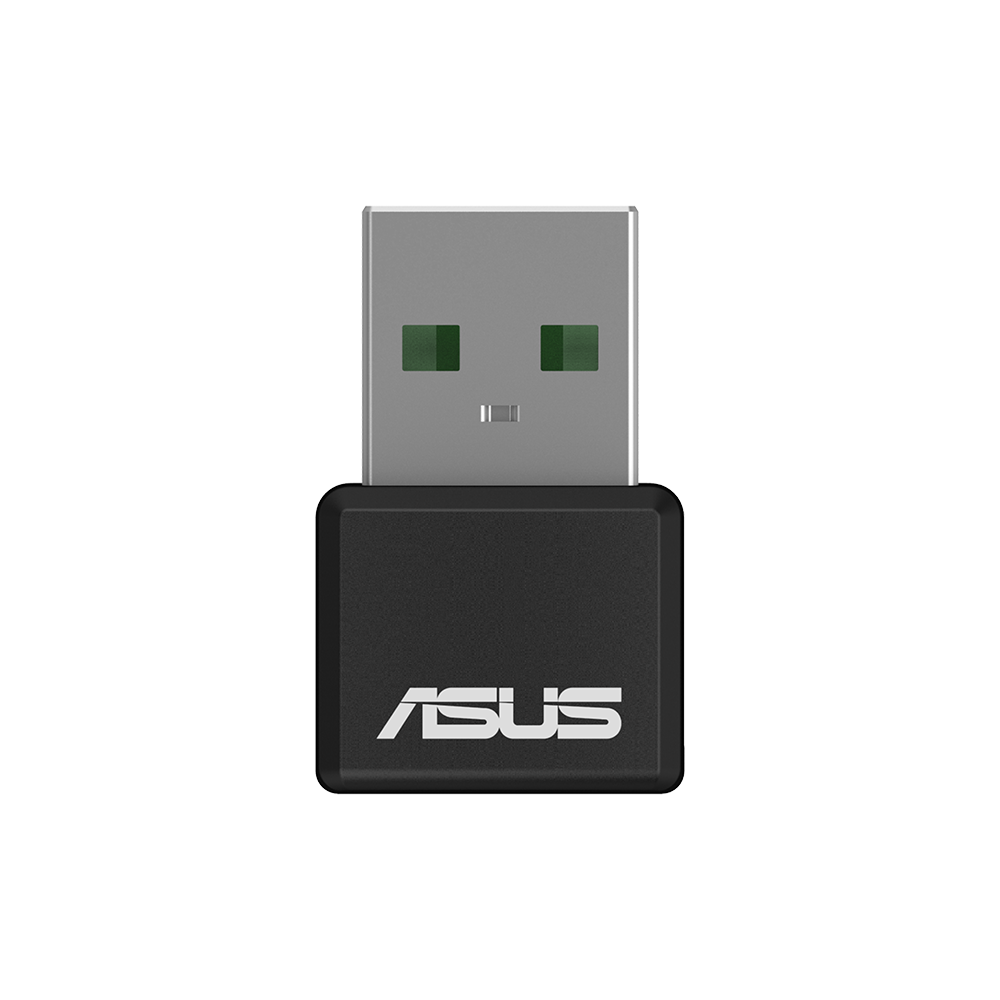 ASUS USB-AX55 Nano – USB-WLAN-Adapter – Wi-Fi 6 (AX1800), Dual-Band (2,4/5 GHz), für PC/Laptop