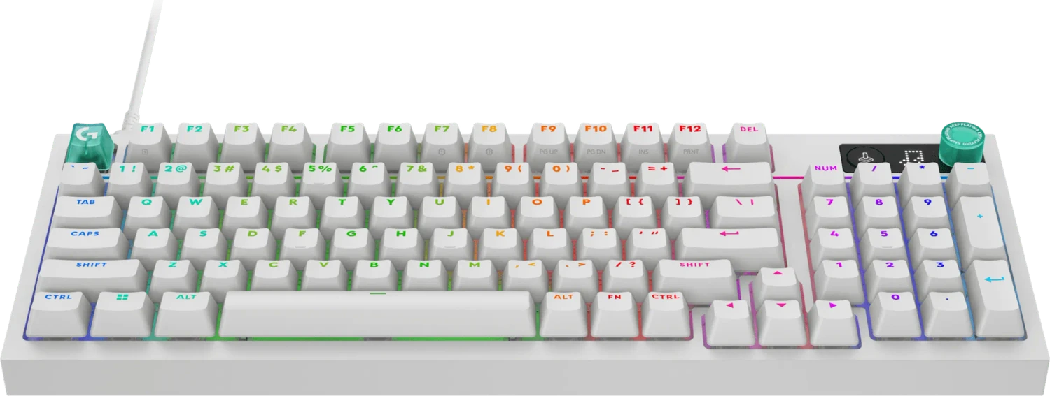 Logitech G316 X 98 – Tastatur – Weiss – QWERTZ (DE)