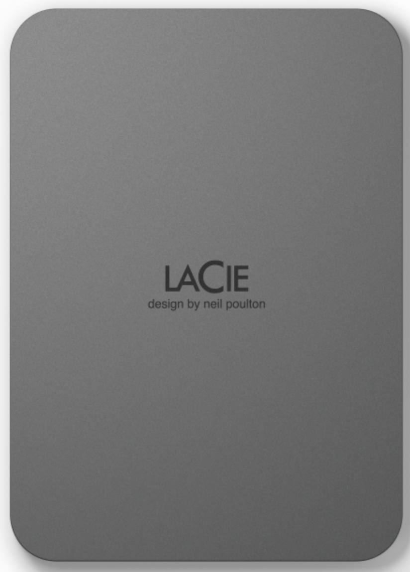 LaCie Mobile Drive STLR5000400 Speichergerät – 5 TB, USB-C (USB 3.2 Gen 1), Thunderbolt 4