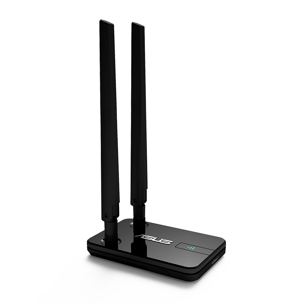 ASUS USB-AC58 Mobiler Router – Wi-Fi 5 (802.11ac), Dual-Band 2,4/5 GHz – Schwarz