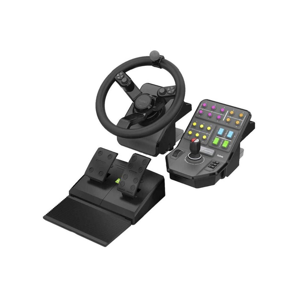 Logitech G Saitek Farm Sim Controller – Joystick – USB (kabelgebunden), Schwarz, für Windows-PC, 900° Drehwinkel