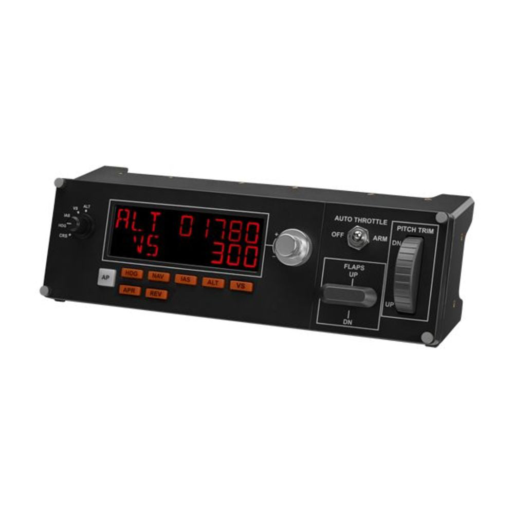 Logitech G Saitek Pro Flight Multi Panel – Joystick – USB 2.0 (kabelgebunden), Schwarz, für PC (Windows)