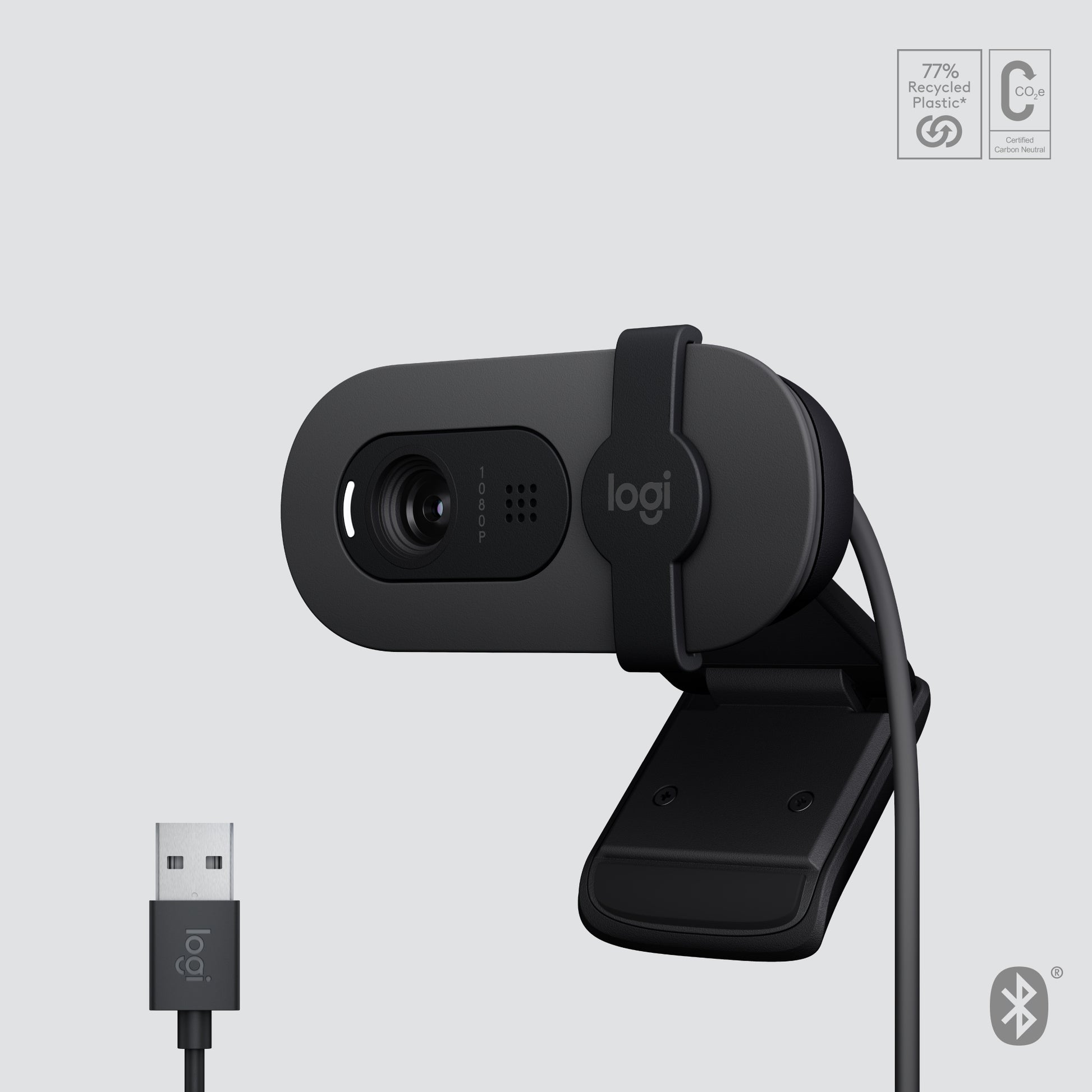 Logitech Brio 105 – Webcam – Full HD 1080p, USB