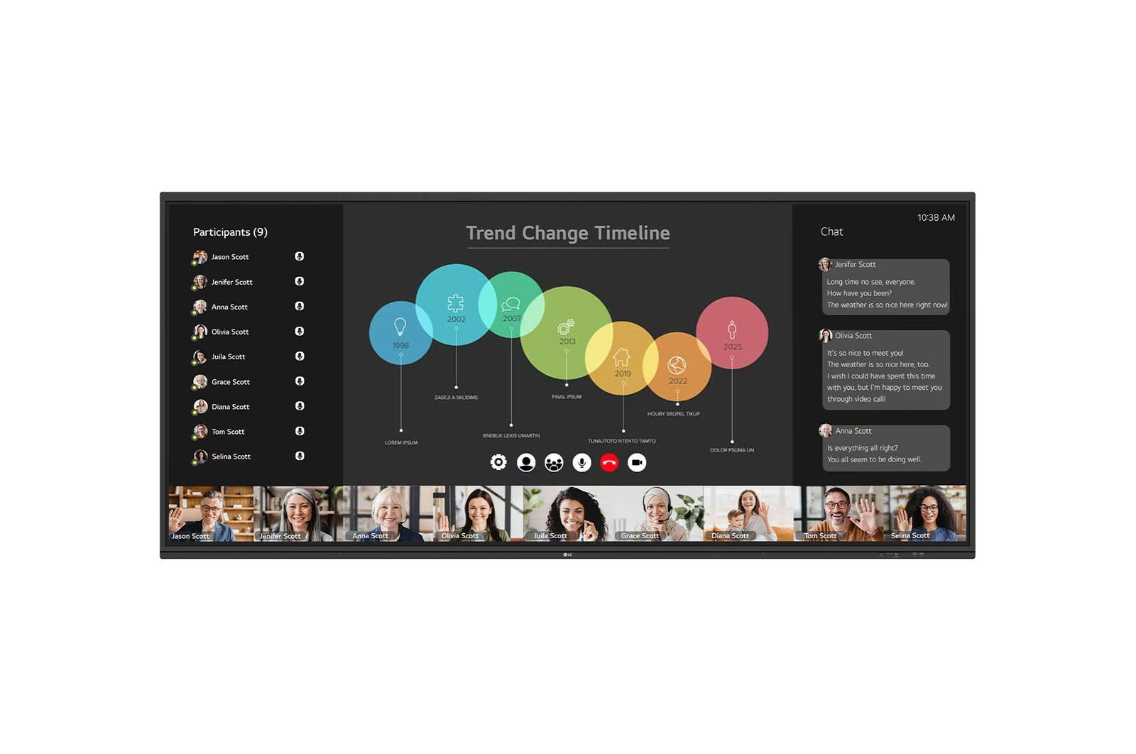 LG 105TR5WP-B – 105" Touch, 5120 × 2160, VA