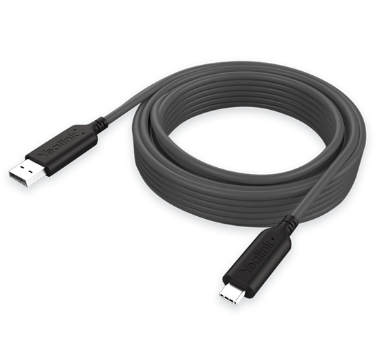 Yealink USB-Kabel, USB-C zu USB-A, 15 m, USB 3, für SmartVision 60