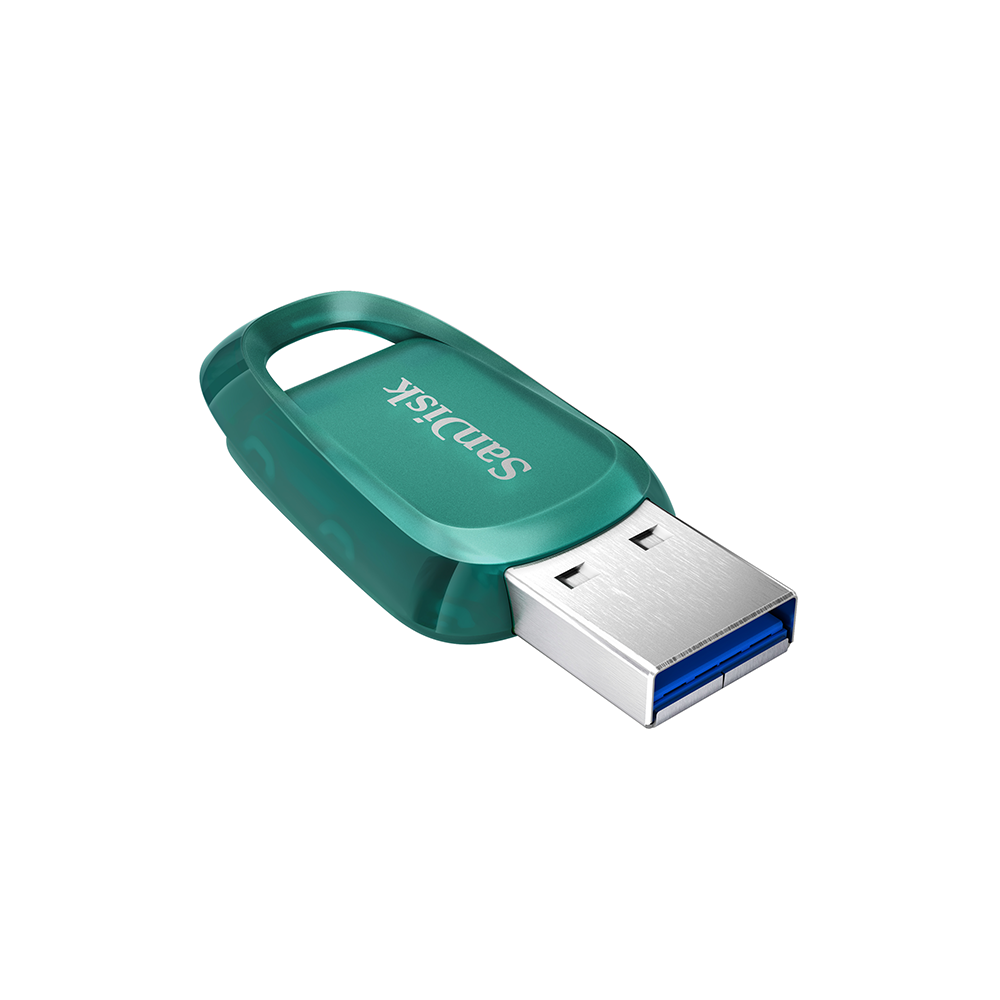 SanDisk Ultra Eco USB-Stick – 64 GB, USB 3.2 Gen 1, bis 100 MB/s; 5 Jahre Garantie