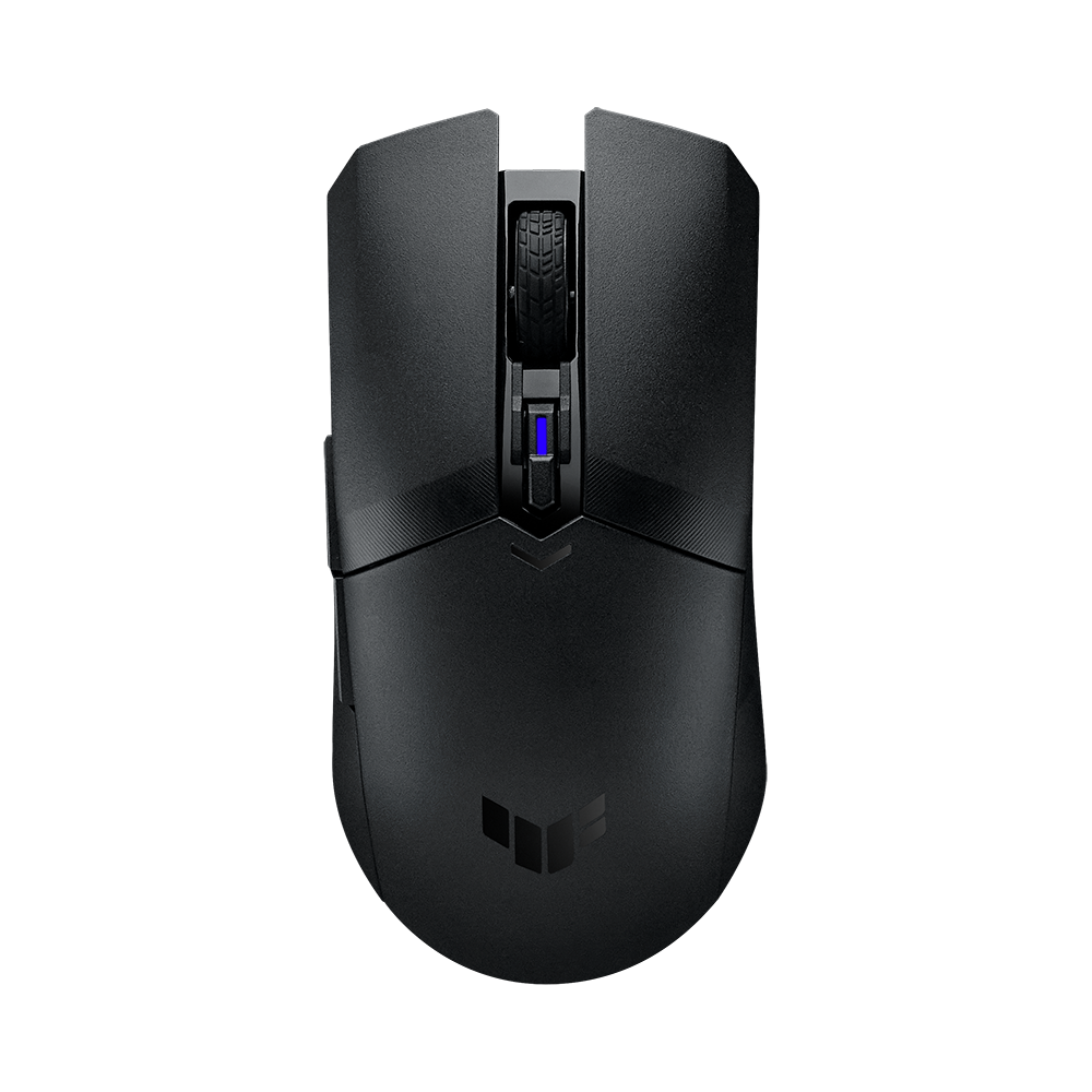 ASUS TUF Gaming M4 Wireless – Gaming-Maus – Kabellos (Bluetooth/2,4 GHz), 12000 DPI, Rechts, Schwarz