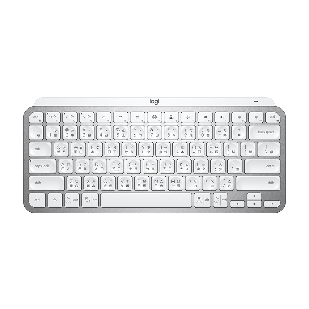Logitech MX Mechanical Mini – Tastatur, kabellos (Bluetooth/2,4 GHz), CH-Layout (DE-CH), TKL – für macOS