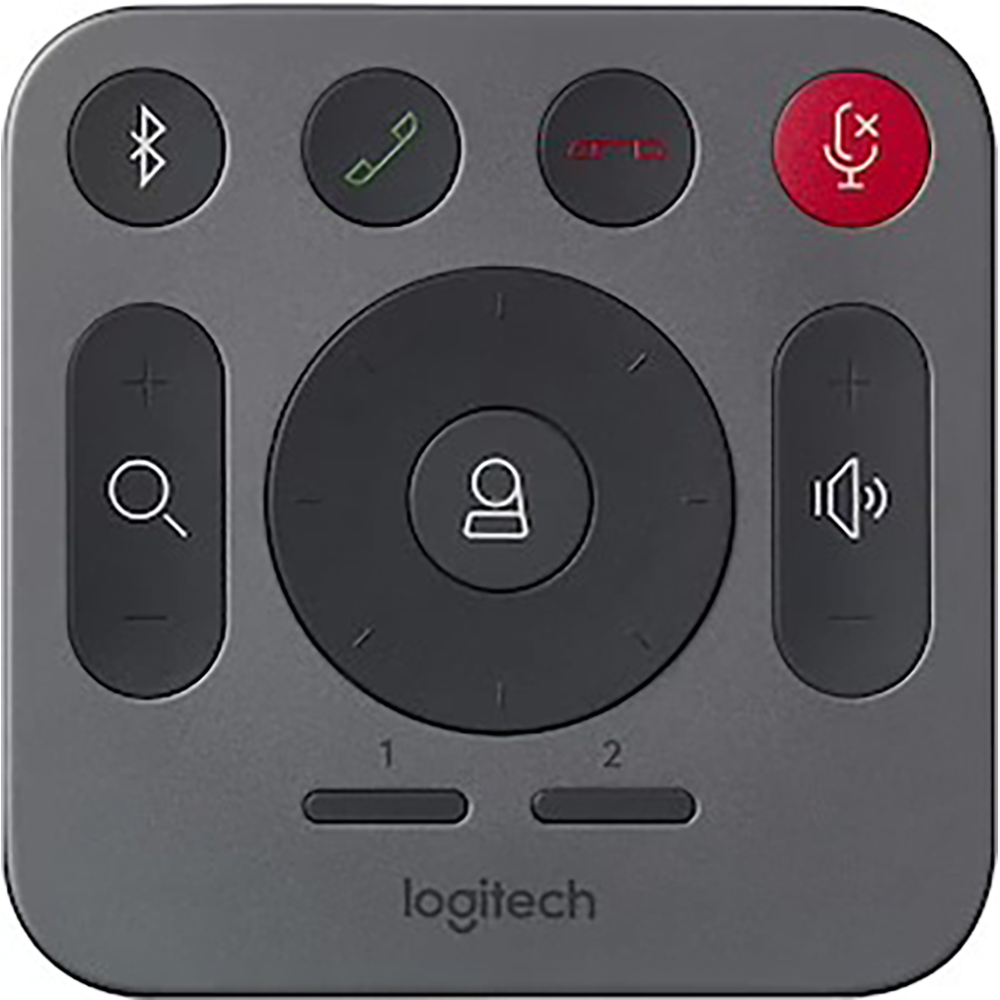 Logitech Rally Fernbedienung – für Rally ConferenceCam – Schwarz