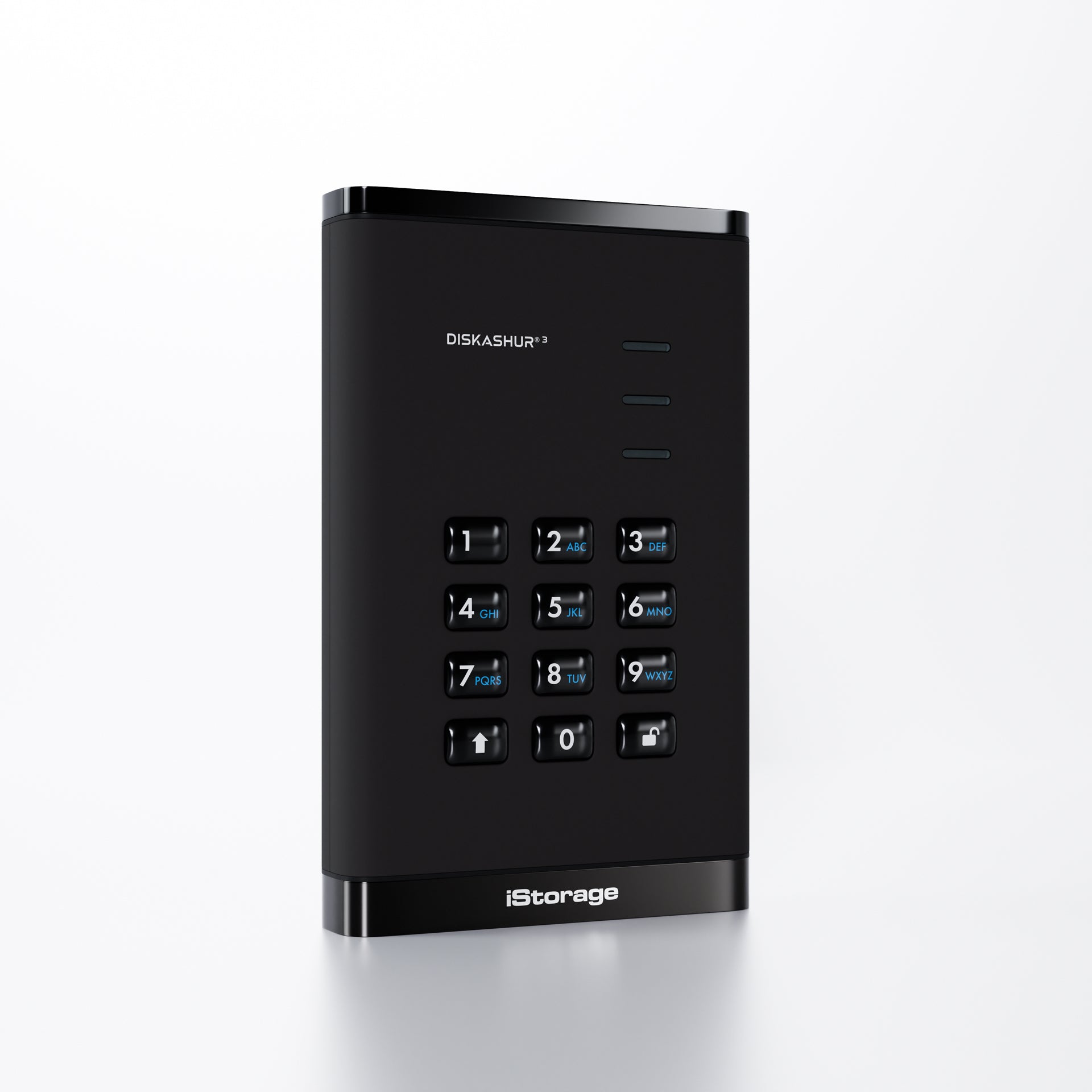 iStorage diskAshur3 SSD 2TB – für 2,5" SSD, USB-C/USB-A, USB 3,2 Gen 1