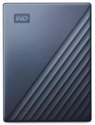 Western Digital My Passport Ultra Speichergerät – 6 TB, USB 3.2 Gen 1, USB-C, Blau
