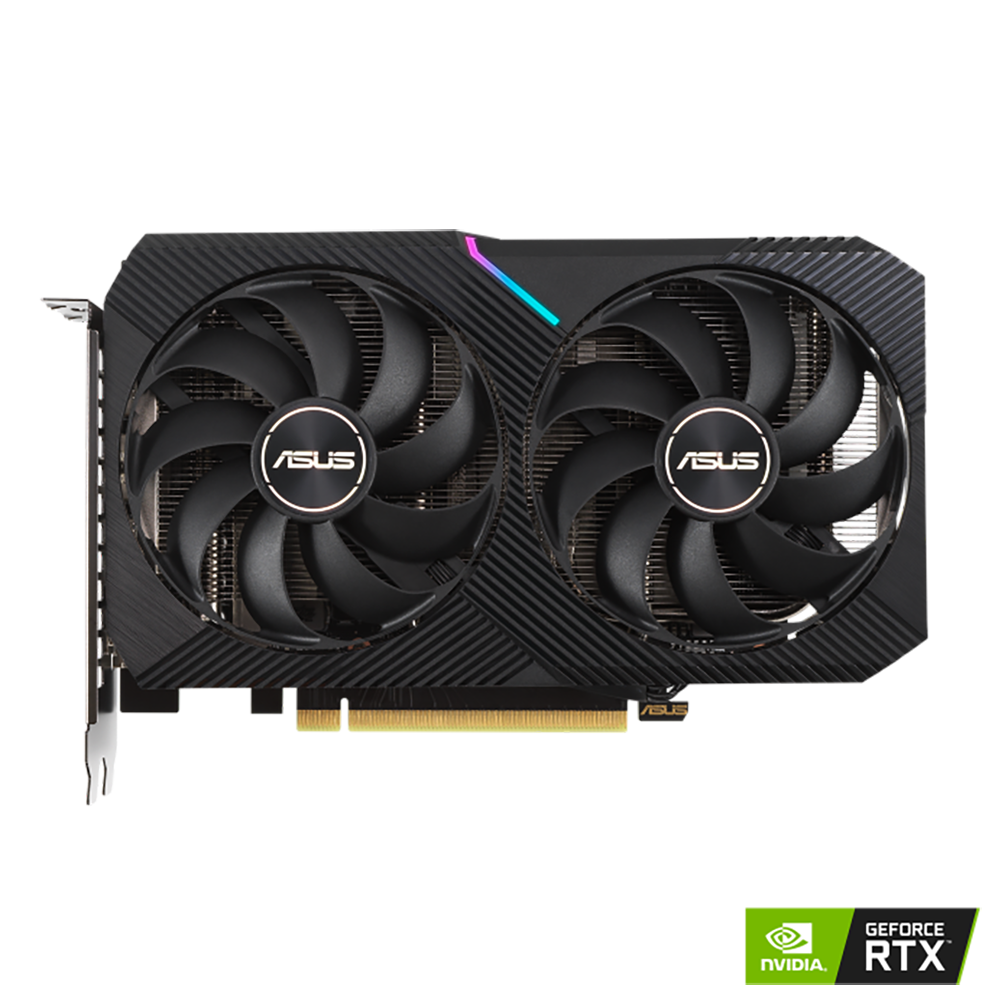 Asus Dual O12G-V2 – NVIDIA GeForce RTX 3060 12 GB GDDR6, PCIe 4.0, 3×DP/HDMI