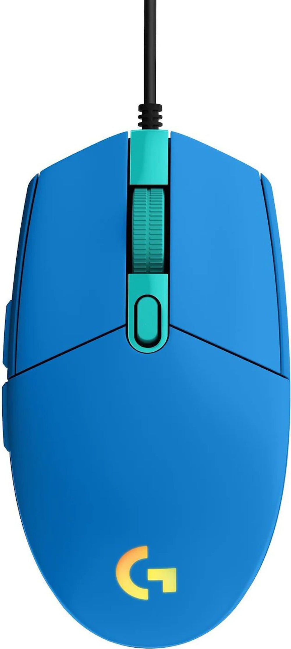 Logitech G G203 LIGHTSYNC – Gaming-Maus – Kabelgebunden (USB-A), 8000 DPI, RGB-Beleuchtung, Blau