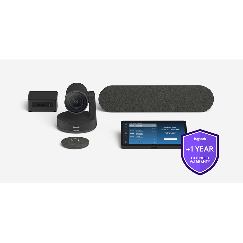 Logitech Rally Bar + Tap – Konferenzraum-System – für Android (Medium Room)